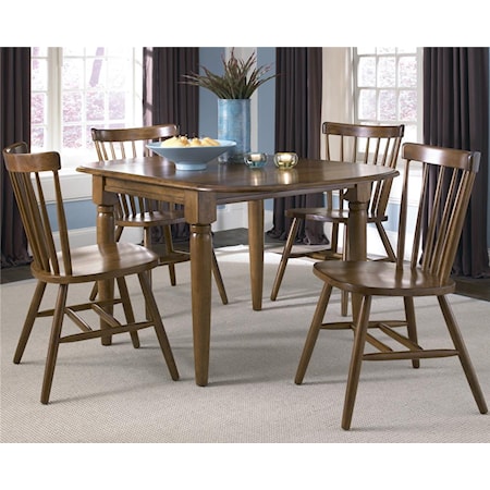 5 Piece Dinette Table and Chair Set