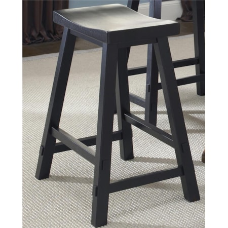 24 Inch Sawhorse Barstool
