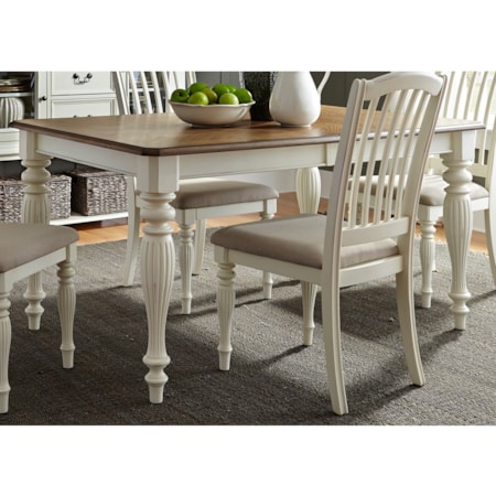 Rectangular Leg Table