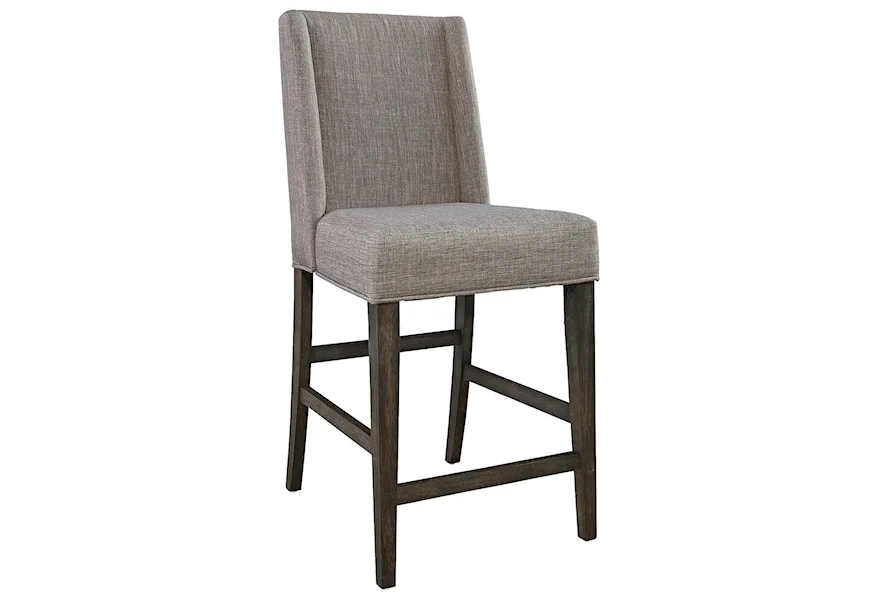 Double Bridge Upholstered Counter Chair by Liberty Furniture at Steger's Furniture & Mattress
