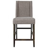 Freedom Furniture Double Bridge Upholstered Counter Chair