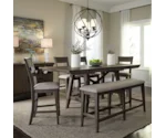 Liberty Furniture Double Bridge Counter Height Dining Bench