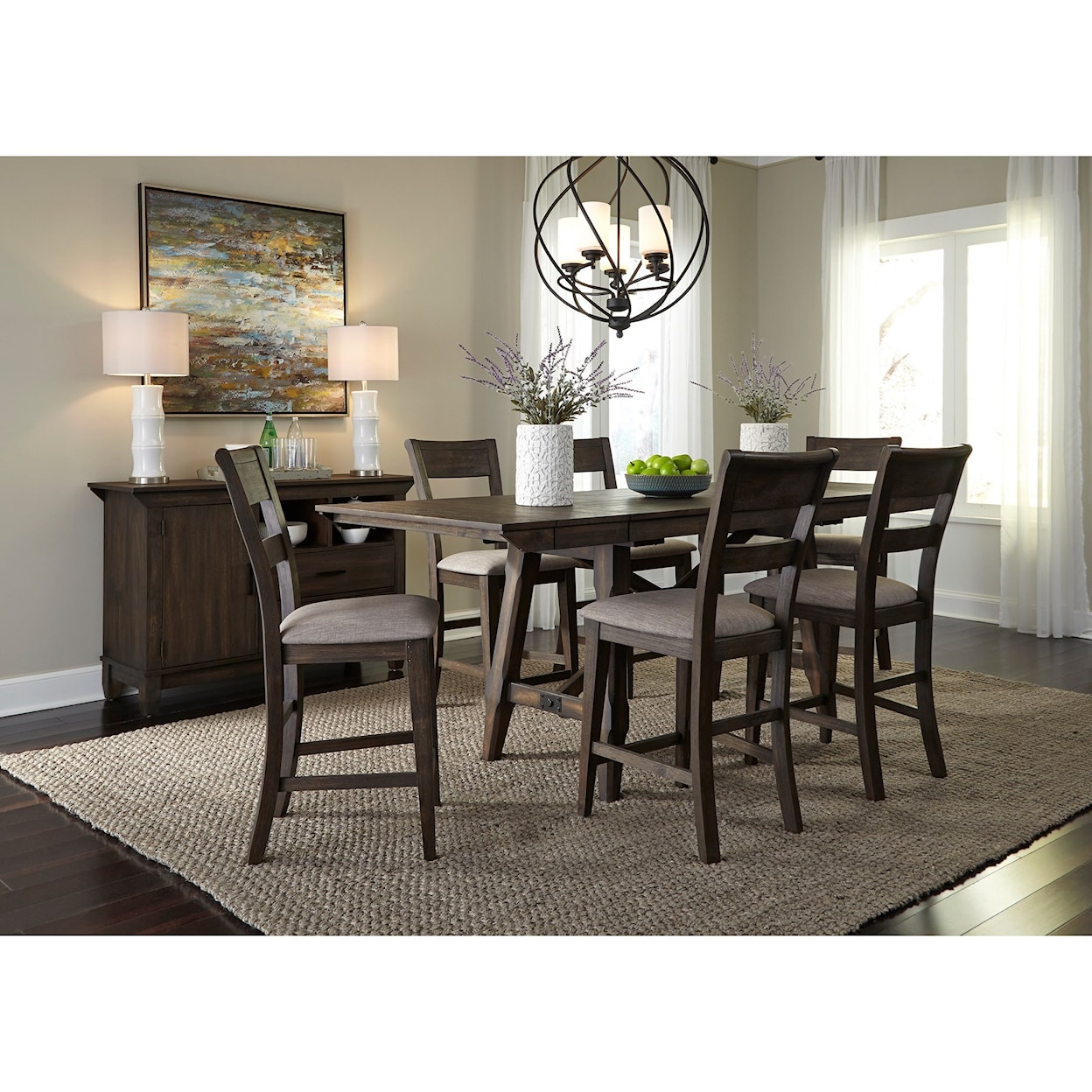 Liberty Furniture Double Bridge Dining Room Group