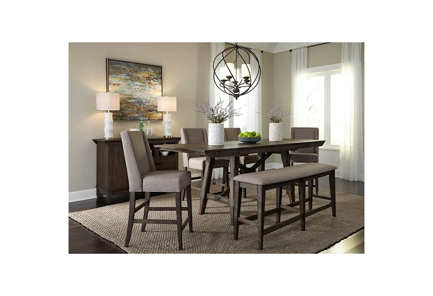Double Bridge Dining Room Group by Liberty Furniture at Sheely's Furniture & Appliance