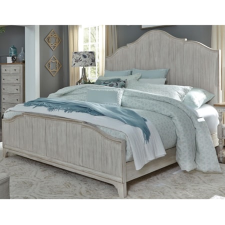 Queen Panel Bed