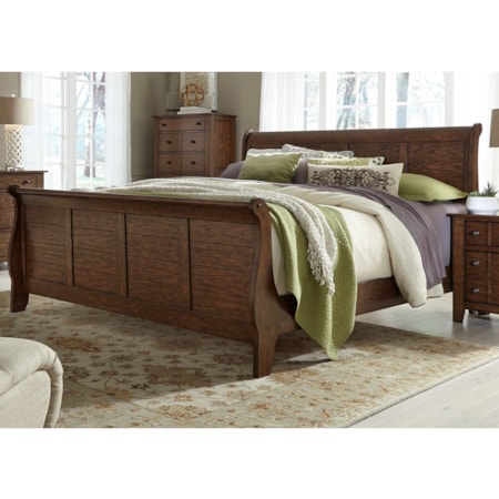 Queen Sleigh Bed