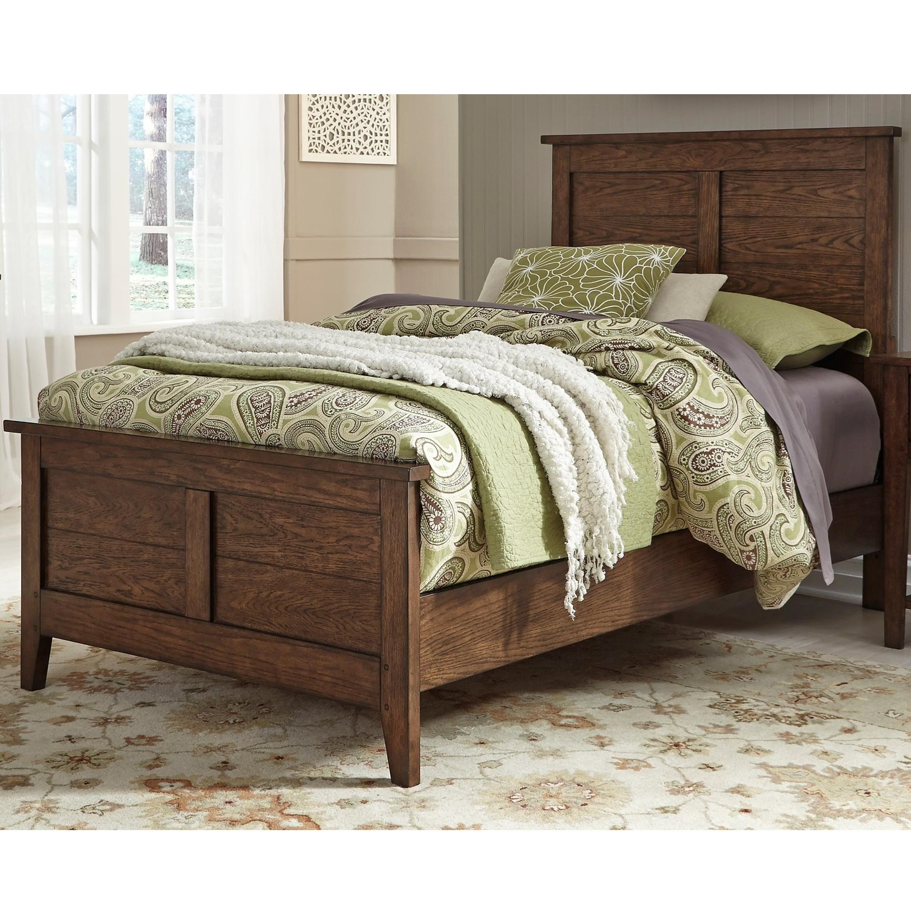 Twin Panel Bed 
