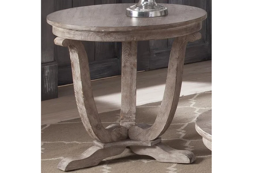 Greystone Mill End Table by Liberty Furniture at Royal Furniture
