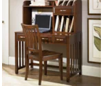 Liberty Furniture Hampton Bay Writing Desk and Hutch