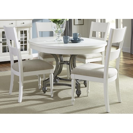 Round Table and Chair Set