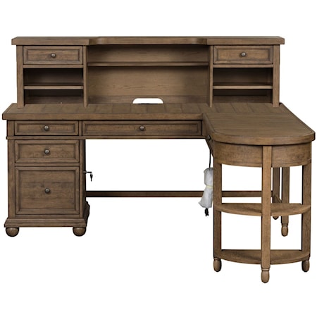 L-Shaped Desk Set