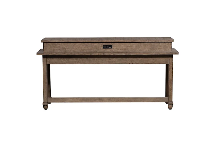 Harvest Home Console Bar Table by Liberty Furniture at VanDrie Home Furnishings