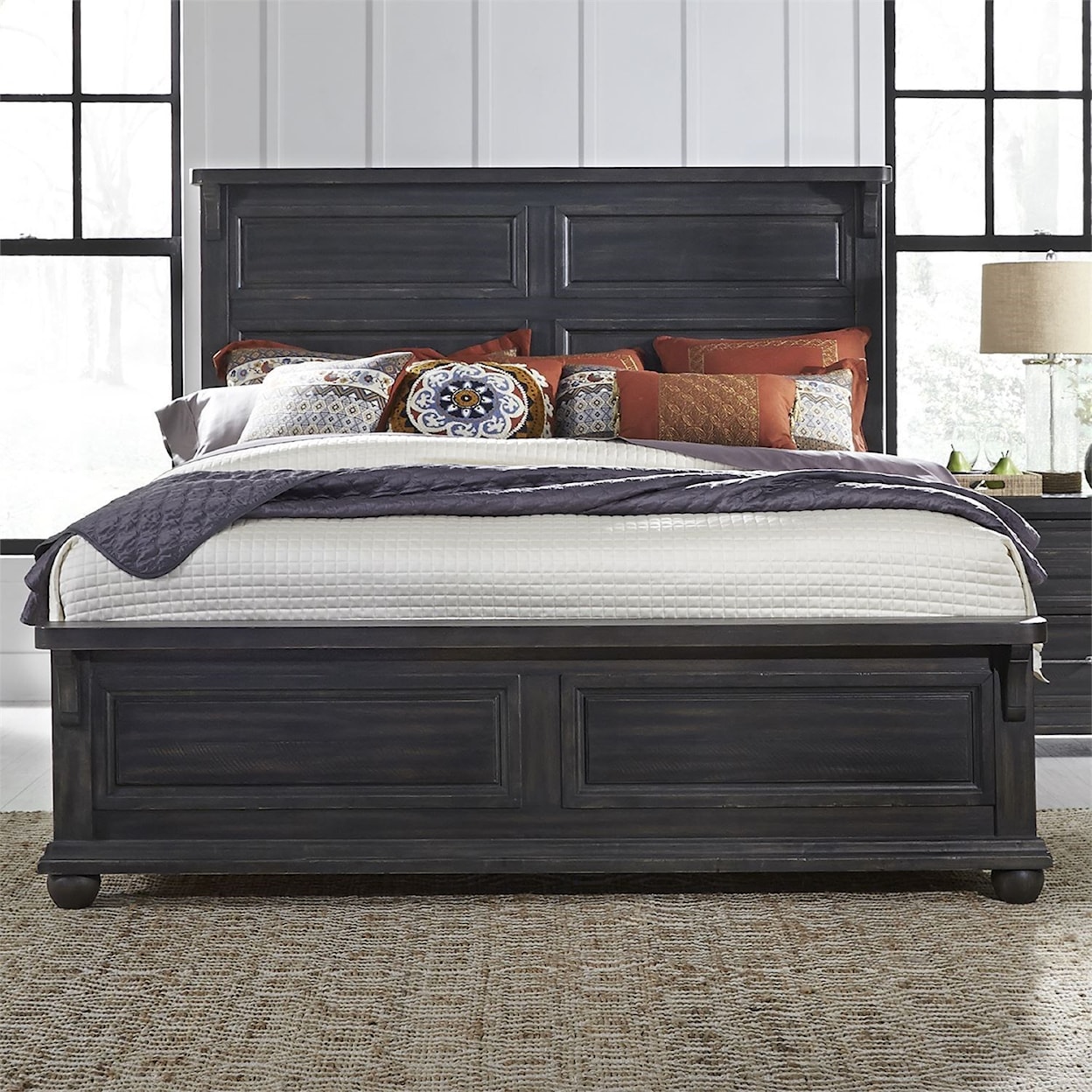 Liberty Furniture Harvest Home Queen Panel Bed