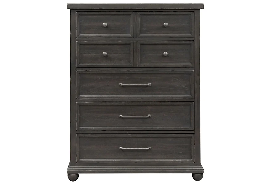 Harvest Home 5 Drawer Chest by Liberty Furniture at Sheely's Furniture & Appliance