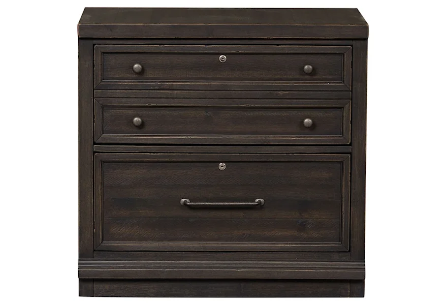 Harvest Home Bunching Lateral File Cabinet by Liberty Furniture at VanDrie Home Furnishings