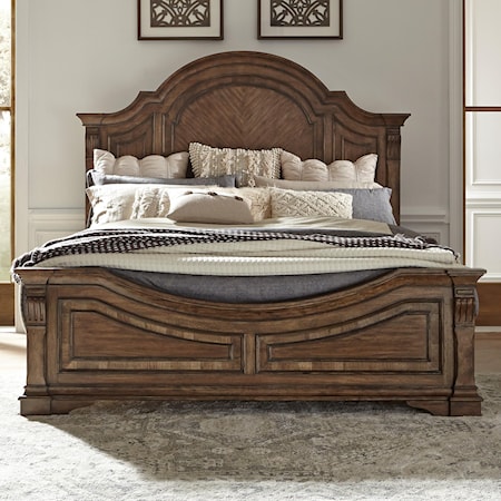 Queen Panel Bed