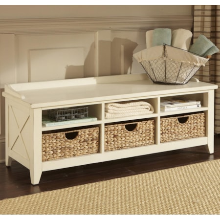 Cubby Storage Bench
