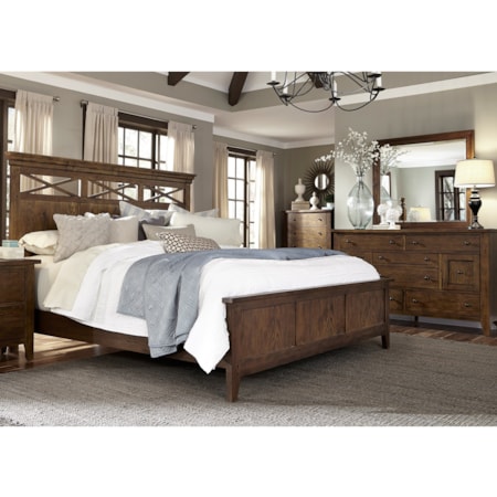 King Panel Bedroom Group