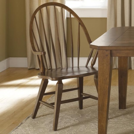 Windsor Back Arm Chair