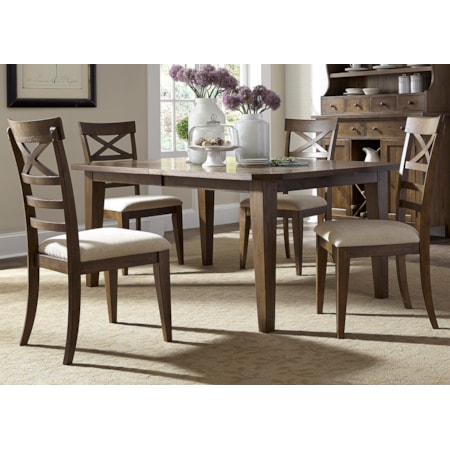5 Piece Rectangular Table Set