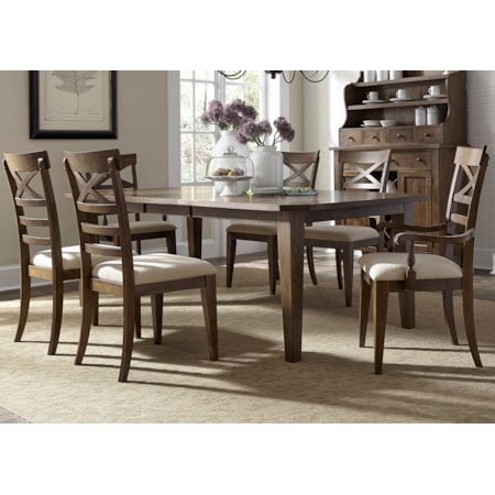 Opt 7 Piece Rectangular Table Set
