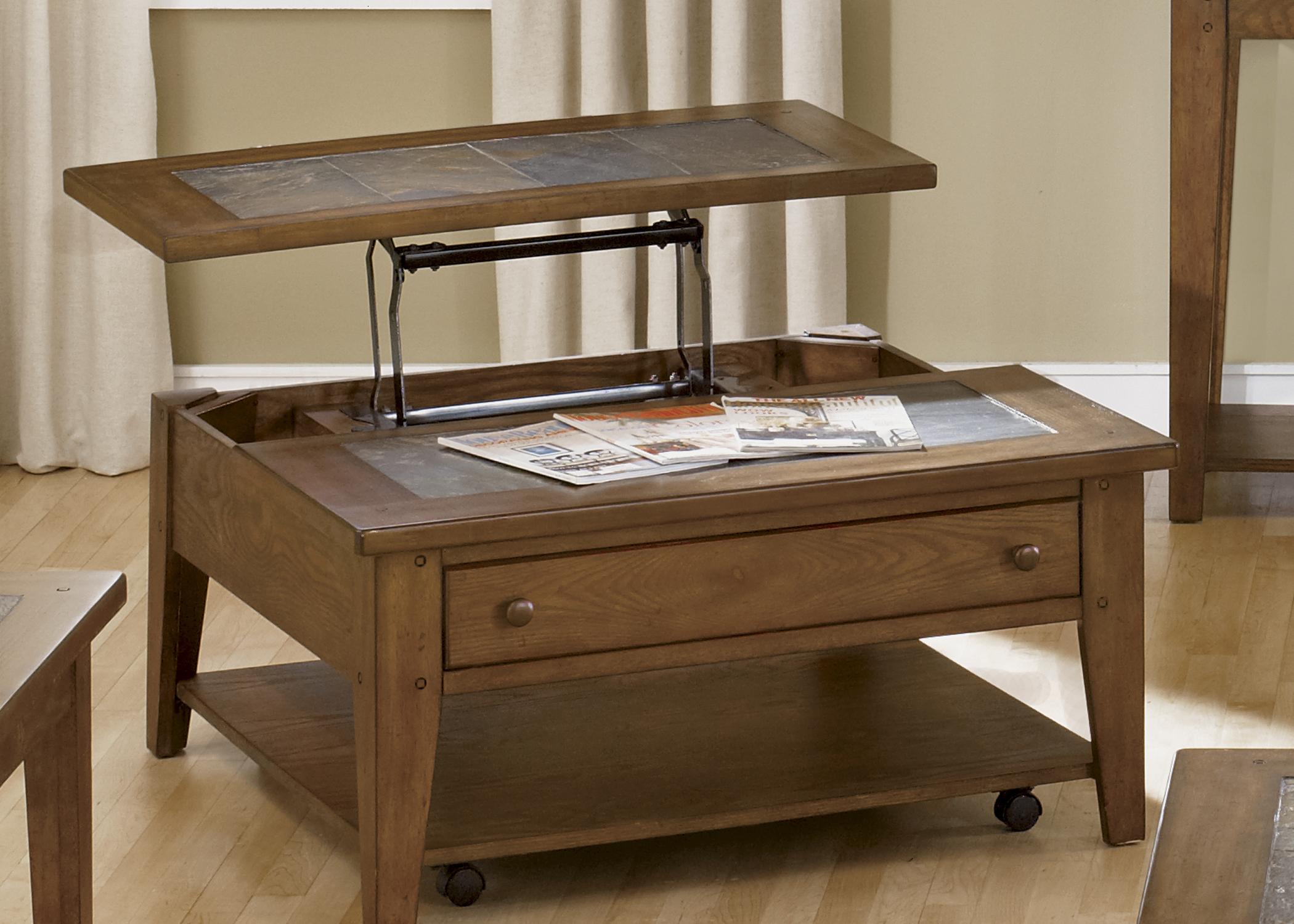 Lift Top Cocktail Table