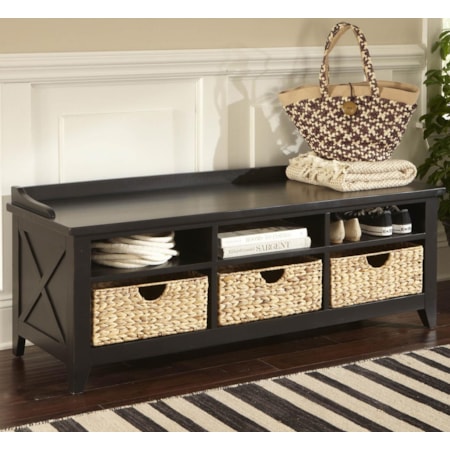 Cubby Storage Bench