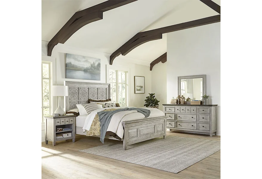 Heartland King Bedroom Group by Liberty Furniture at Reeds Furniture
