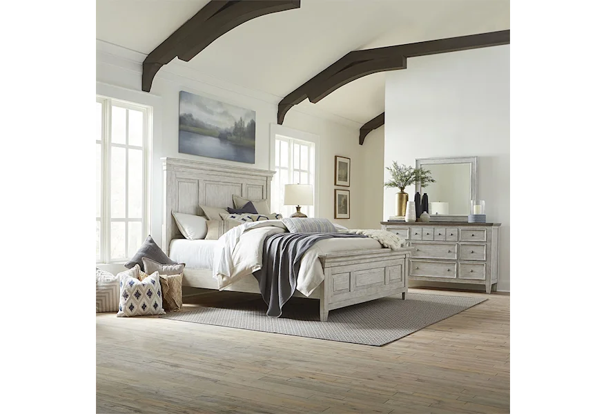 Heartland Queen Bedroom Group by Liberty Furniture at Gill Brothers Furniture
