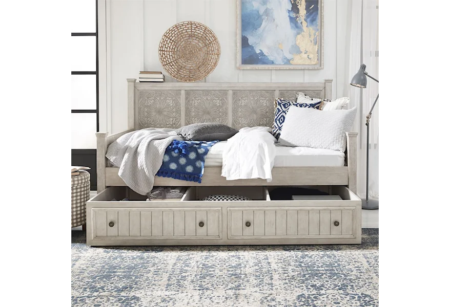 Heartland Twin Trundle Bed by Liberty Furniture at VanDrie Home Furnishings