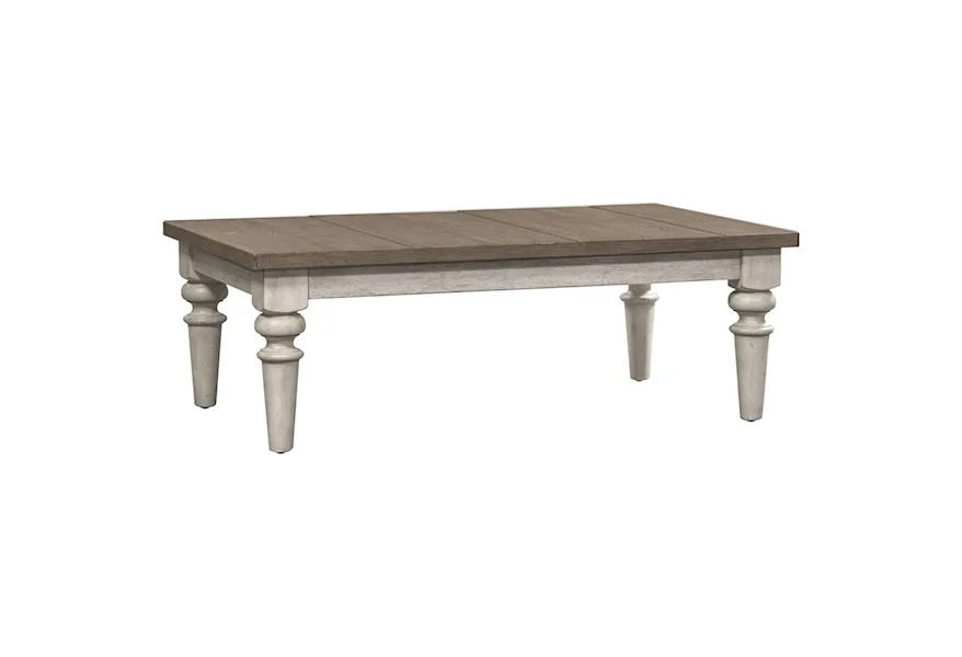 Heartland Rectangular Cocktail Table by Liberty Furniture at Gill Brothers Furniture