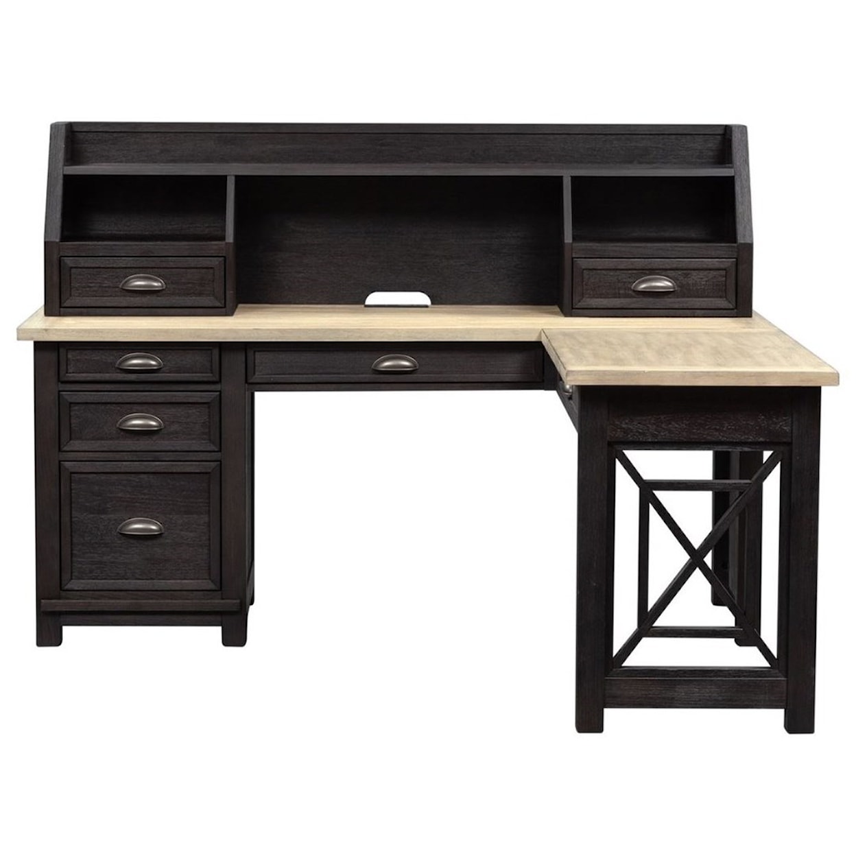 Liberty Furniture Heatherbrook L Shaped Desk