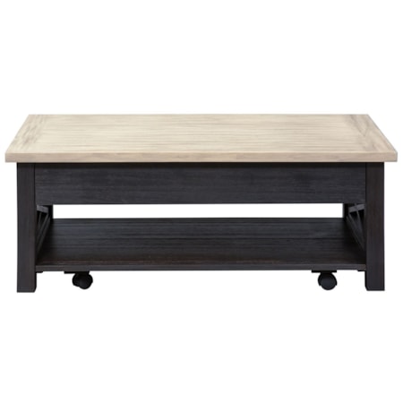 Lift Top Cocktail Table