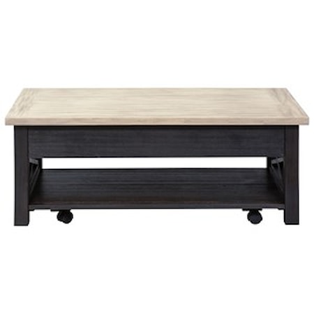 Lift Top Cocktail Table