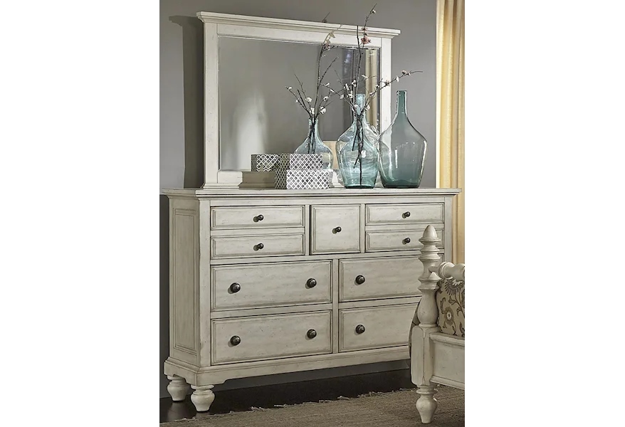 High Country 797 Chesser and Mirror by Liberty Furniture at Reeds Furniture