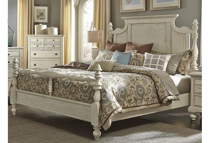 High Country 797 Queen Poster Bed by Liberty Furniture at Royal Furniture