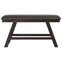 Upholstered Counter Height Bench