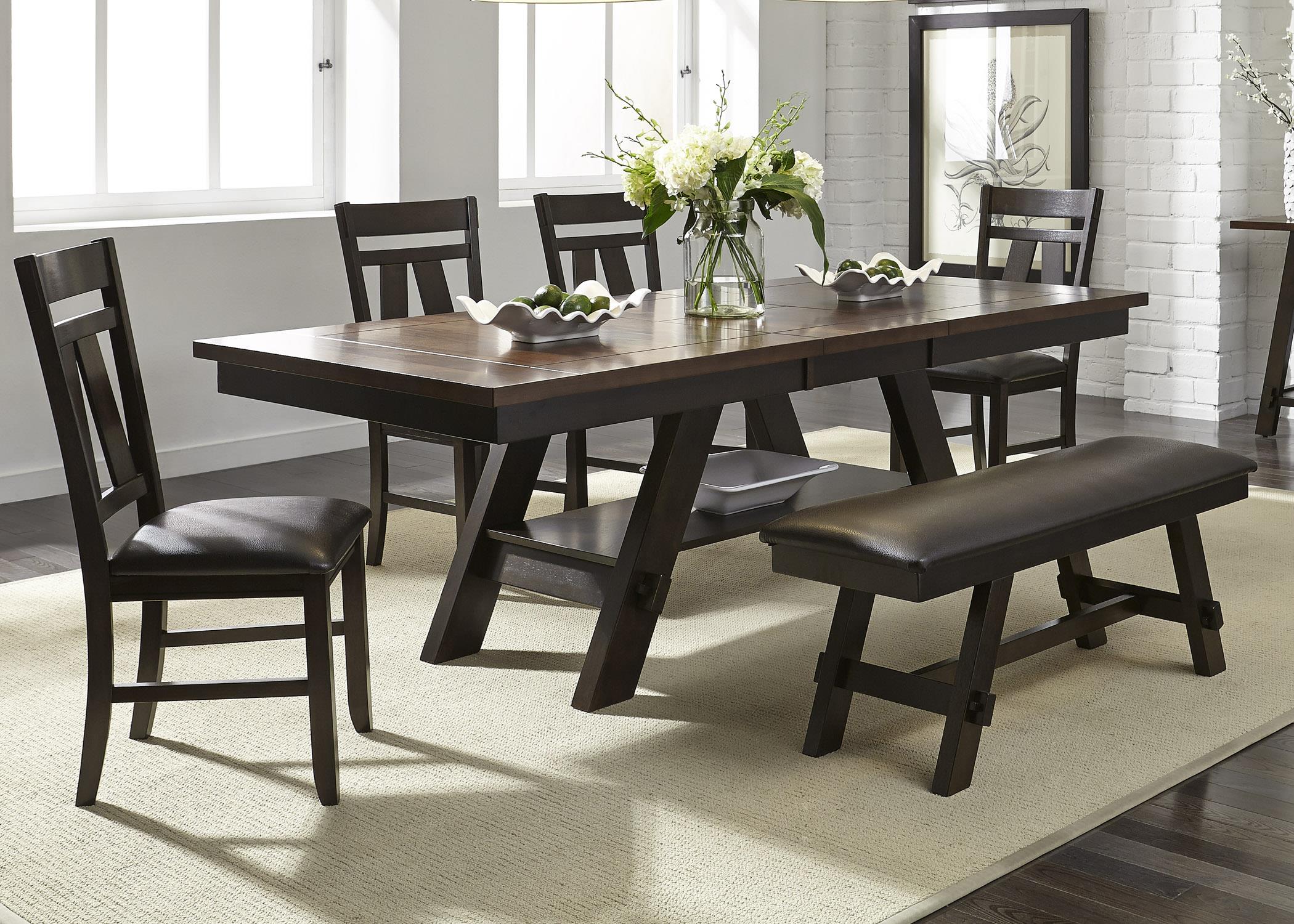 6 Piece Rectangular Table Set