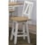 Liberty Furniture Lindsey Farm Transitional Two-Toned Counter Height Swivel Chair