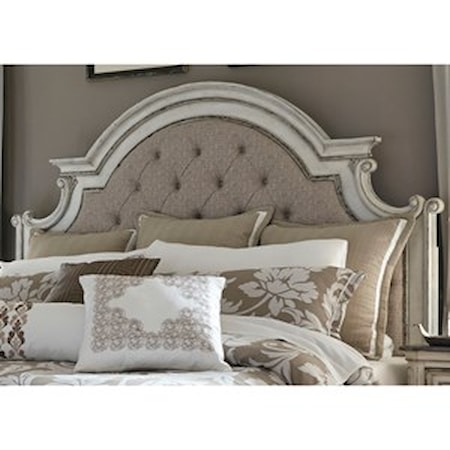Queen Upholstered Panel Headboard