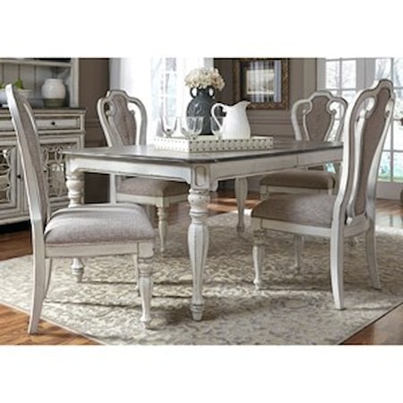 5 Piece Rectangular Table Set