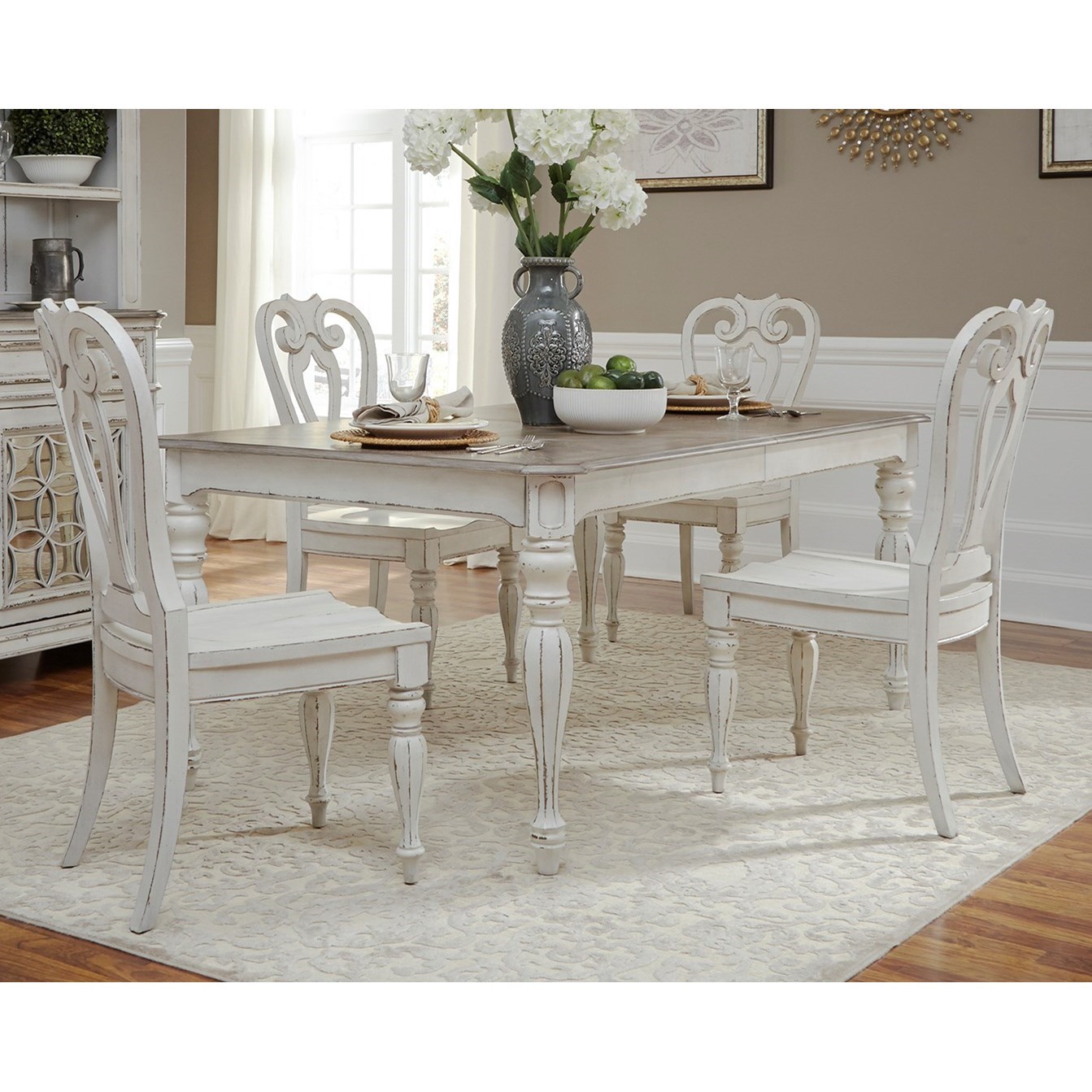 Opt 5 Piece Rectangular Table Set 