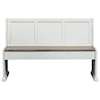 Liberty Furniture Magnolia Manor 56" Nook Bench