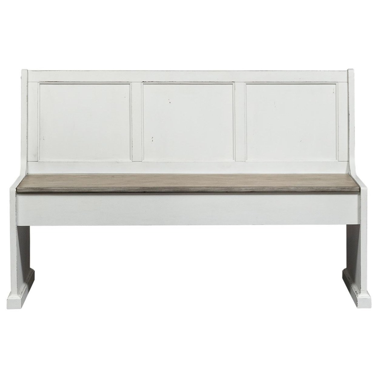 Liberty Furniture Magnolia Manor 56" Nook Bench