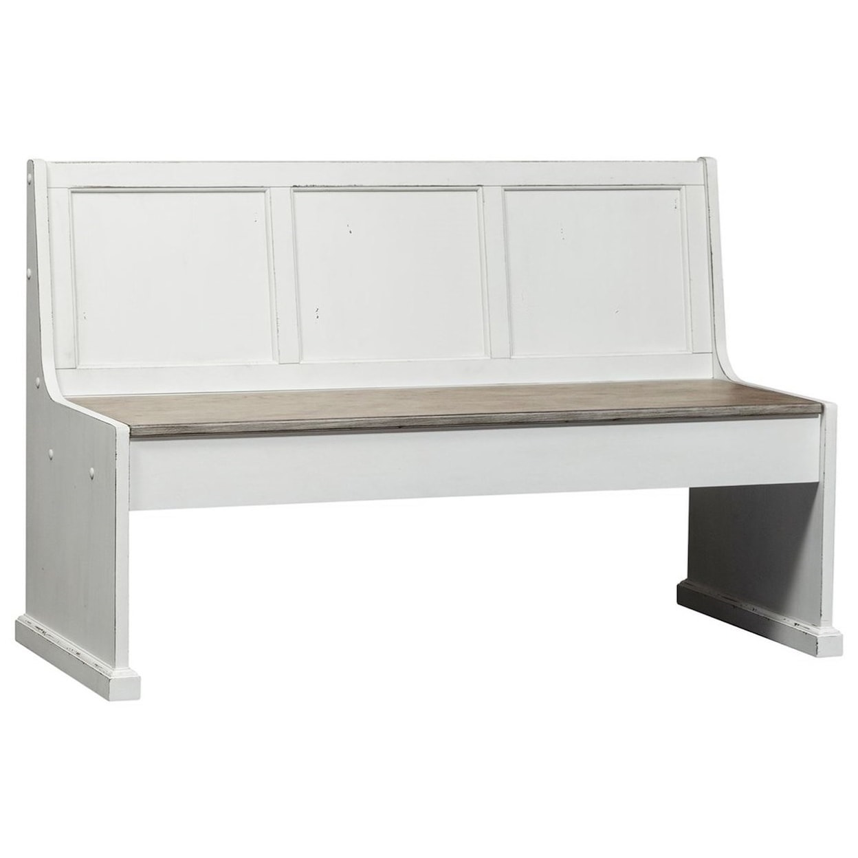 Liberty Furniture Magnolia Manor 56" Nook Bench