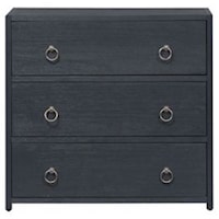 Contemporary 3-Drawer Accent Cabinet 