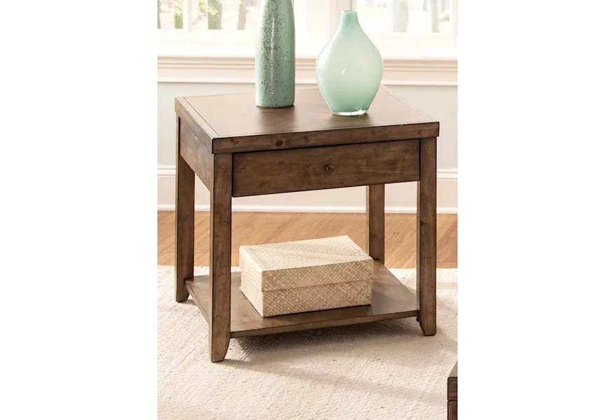 Mitchell Occasional End Table by Liberty Furniture at Royal Furniture