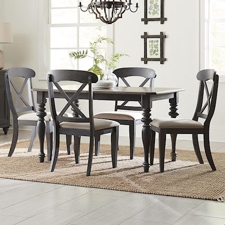 5-Piece Rectangular Table Set