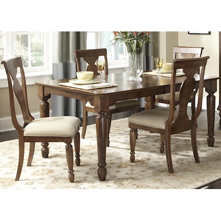 5 Piece Rectangular Table Set