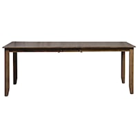 Mission Rectangular Dining Table with Butterfly Leaf